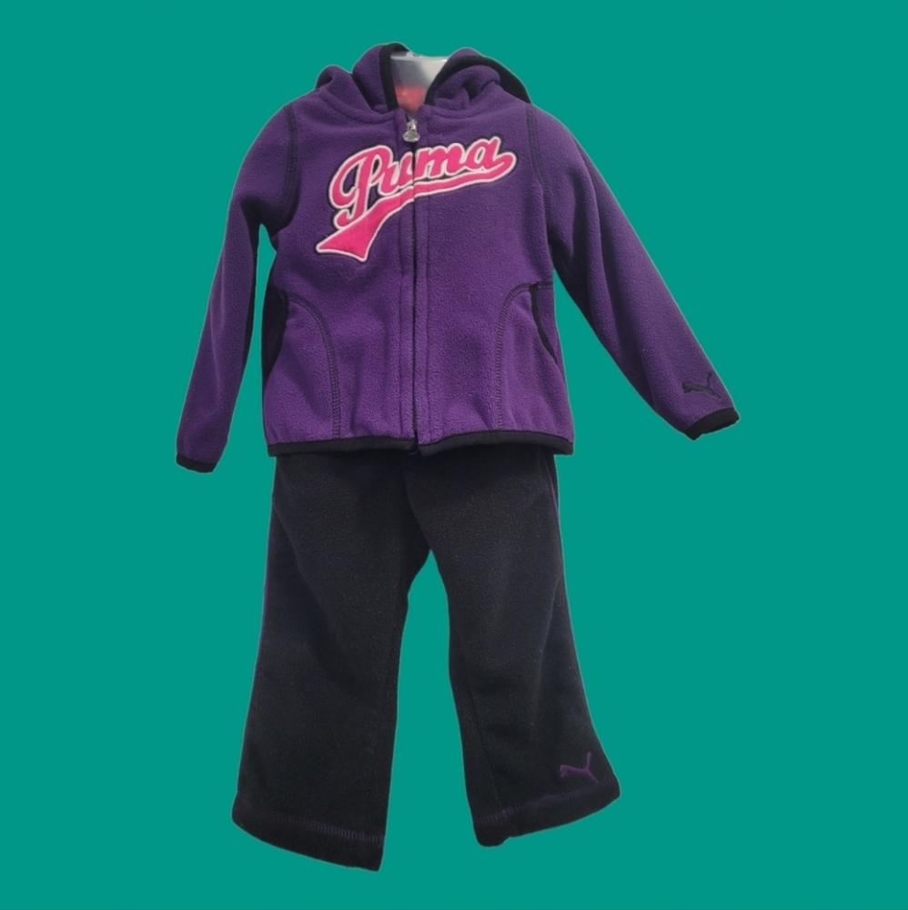 PUMA Toddler Baby Girl's Polar Fleece Two-piece Set